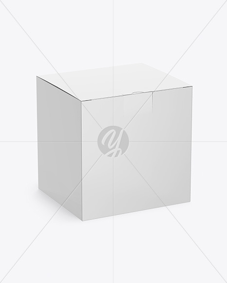 Paper Box Mockup In Box Mockups On Yellow Images Object Mockups