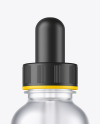 Frosted Dropper Bottle Mockup
