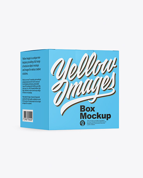 Paper Box Mockup