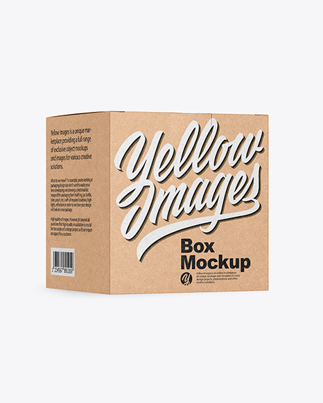 Kraft Box Mockup