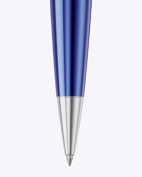 Glossy Metallic Pen Mockup PSD #7