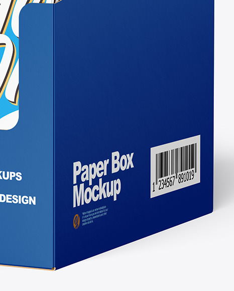 Display Box with Boxes Mockup Display Box with Boxes Mockup