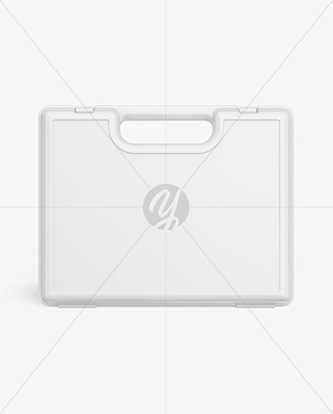 Plastic Tool Box Mockup In Object Mockups On Yellow Images Object Mockups