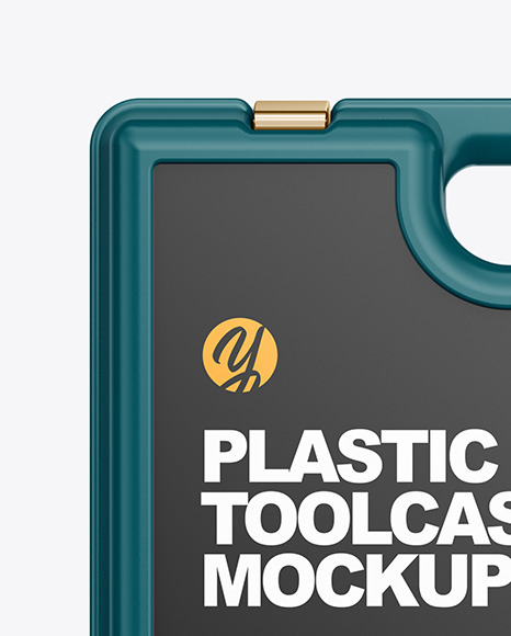 Plastic Tool Box Mockup PSD #5