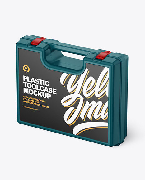 Download Plastic Tool Box Mockup In Object Mockups On Yellow Images Object Mockups PSD Mockup Templates