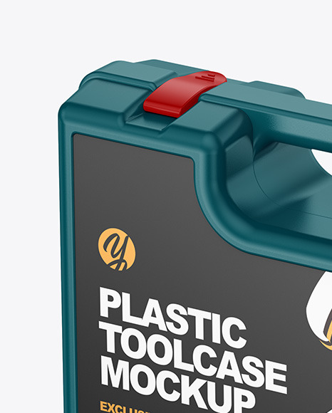 Download Plastic Tool Box Mockup in Object Mockups on Yellow Images Object Mockups