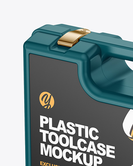 Download Plastic Tool Box Mockup in Object Mockups on Yellow Images ...