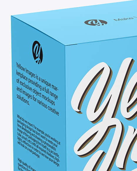 Paper Box Mockup Paper Box Mockup