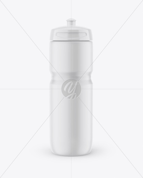 Matte Sport Bottle Mockup In Bottle Mockups On Yellow Images Object Mockups