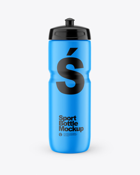 Download Matte Sport Bottle Mockup In Bottle Mockups On Yellow Images Object Mockups