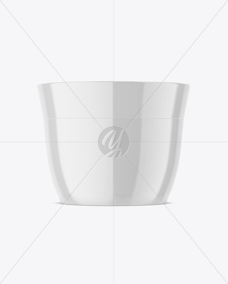 Cosmetic Jar Mockup PSD #3