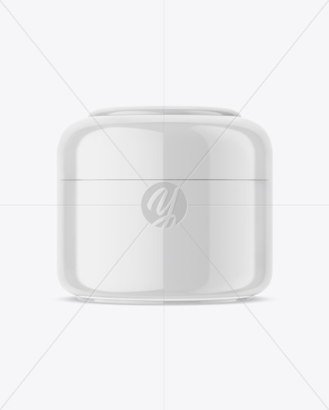 Cosmetic Jar Mockup PSD #1