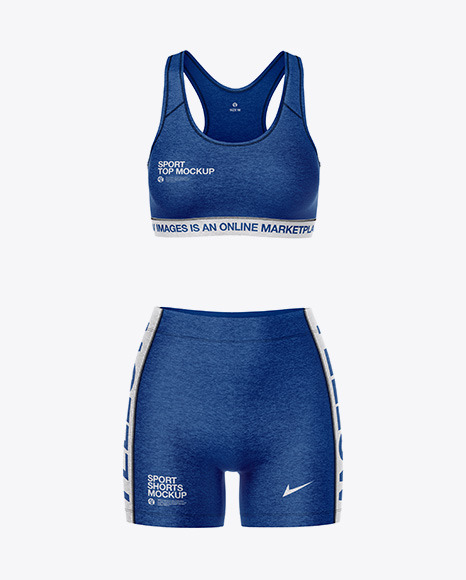 Download View Womens Sports Kit Mockup Front View Gif Yellowimages ...