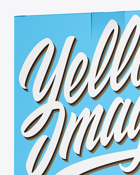 Paper Box Mockup PSD #2