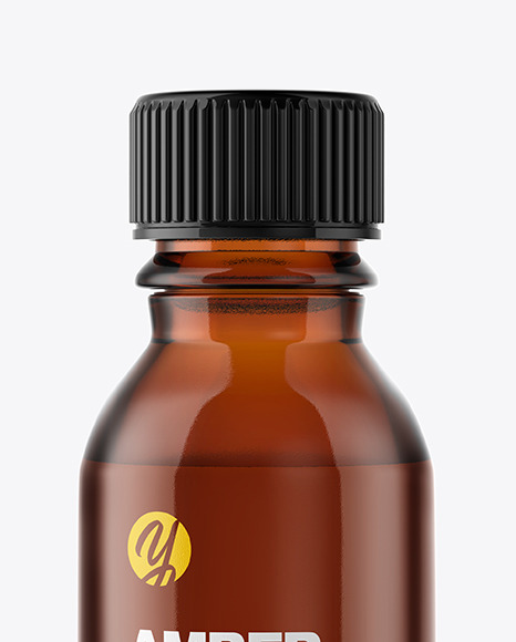 Download Amber Glass Bottle Mockup In Bottle Mockups On Yellow Images Object Mockups PSD Mockup Templates