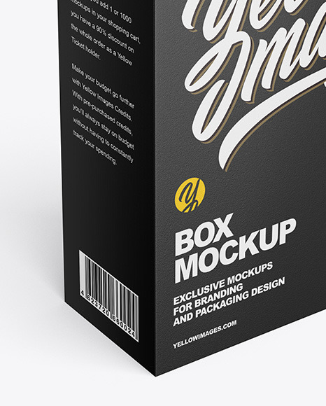 Download Paper Box Mockup In Box Mockups On Yellow Images Object Mockups PSD Mockup Templates