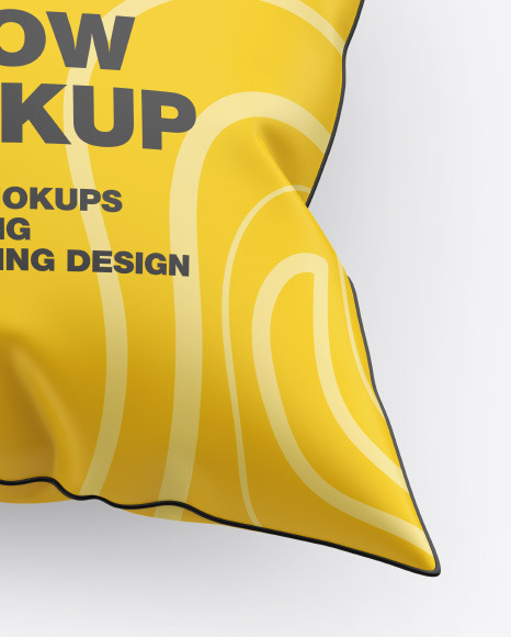 Matte Pillow Mockup