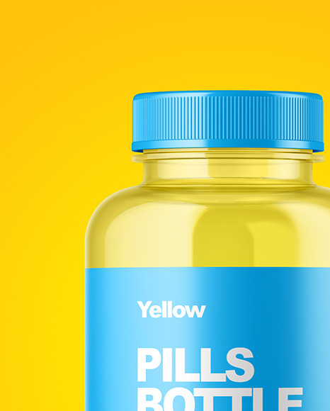 Download Empty Pills Bottle Mockup In Jar Mockups On Yellow Images Object Mockups Yellowimages Mockups