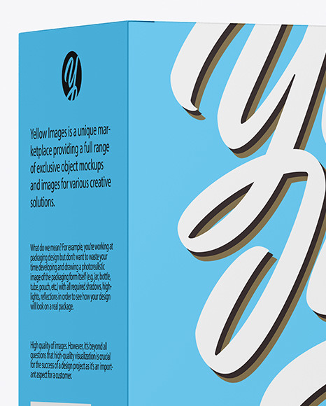 Paper Box Mockup PSD #2