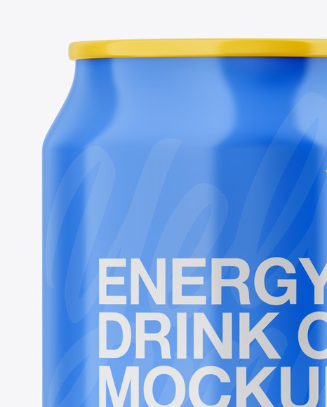 Glossy Can Mockup PSD #1