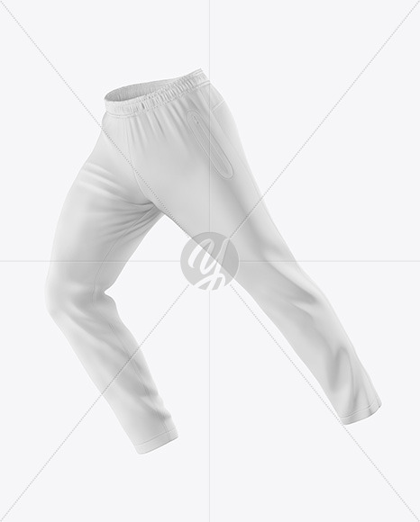 Download Men's Sport Pants Mockup in Apparel Mockups on Yellow ...