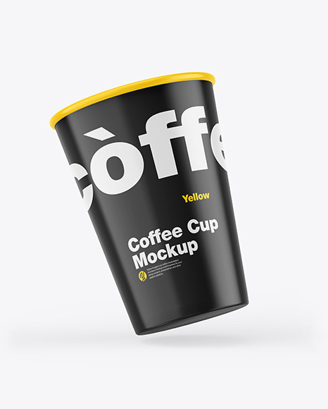 Glossy Coffee Cups Mockup PSD #1