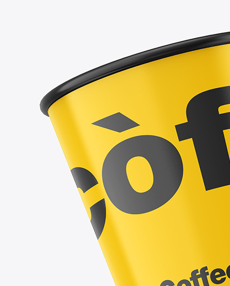 Glossy Coffee Cups Mockup PSD #5