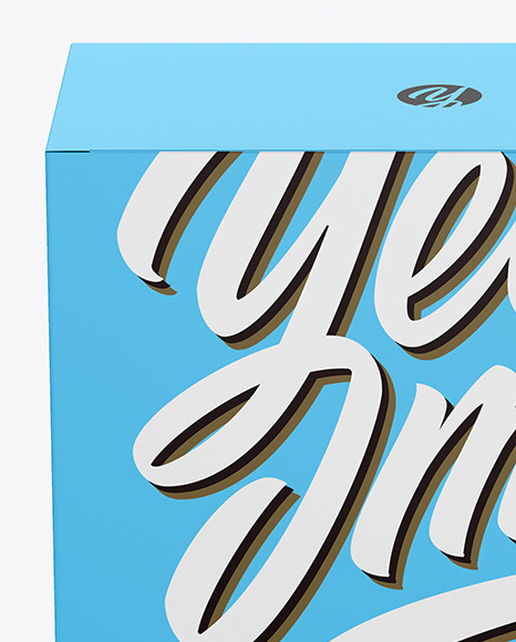 Paper Box Mockup PSD #2