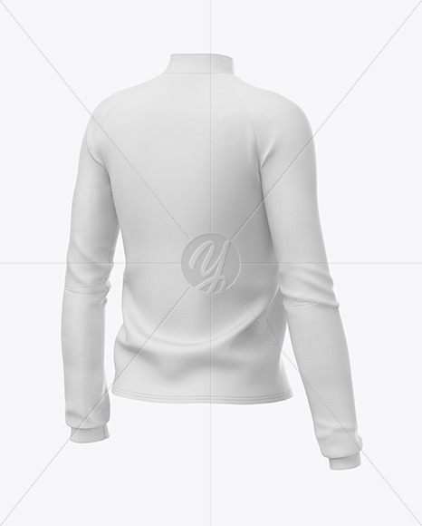 Download Women S Long Sleeve Jacket Mockup In Apparel Mockups On Yellow Images Object Mockups