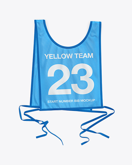 Download Start Number Bib Mockup In Apparel Mockups On Yellow Images Object Mockups