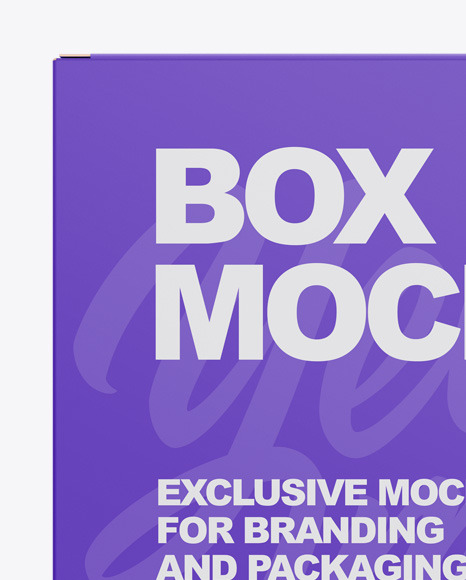 Download Paper Box Mockup In Box Mockups On Yellow Images Object Mockups