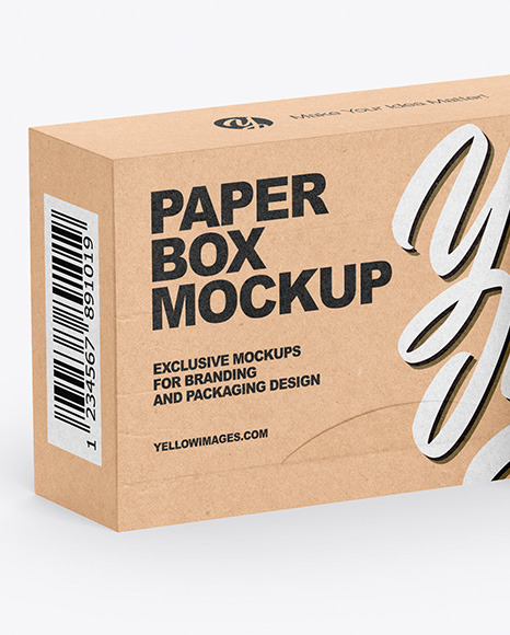 Download Mockup Tea Box Yellowimages