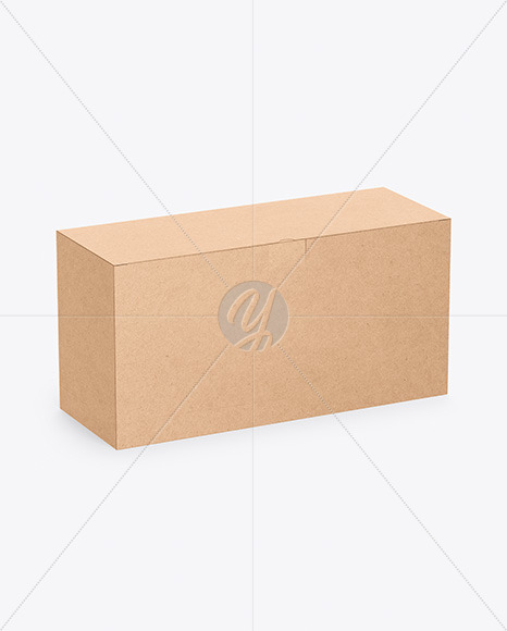 Download Kraft Box Mockup In Box Mockups On Yellow Images Object Mockups Yellowimages Mockups