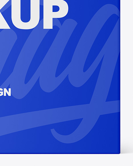 Paper Box Mockup PSD #1