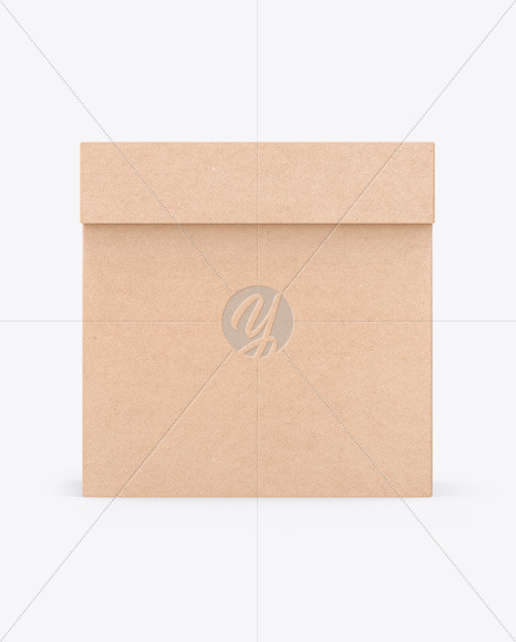 Download Kraft Box Mockup In Box Mockups On Yellow Images Object Mockups PSD Mockup Templates