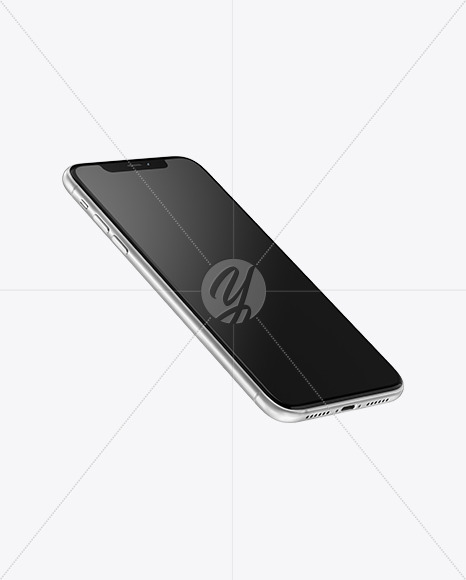 White Apple Iphone Xr Mockup In Device Mockups On Yellow Images Object Mockups