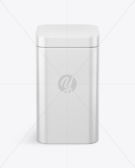 Tin Box Mockup PSD #1