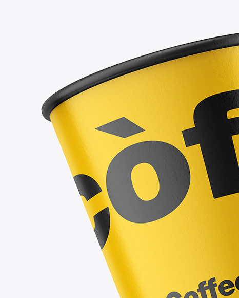 Paper Coffee Cup Mockup PSD #5