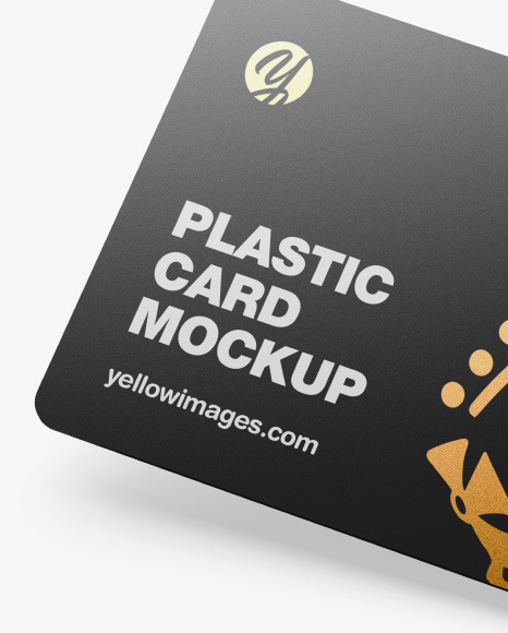 Download Plastic Card Mockup In Stationery Mockups On Yellow Images Object Mockups PSD Mockup Templates