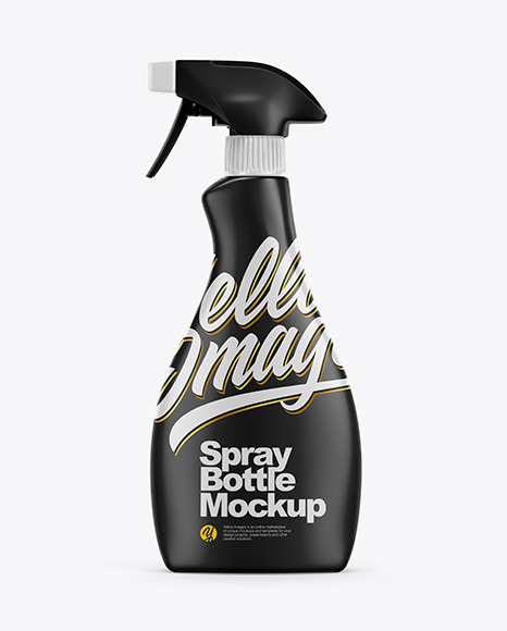 Download Matte Spray Bottle Mockup In Bottle Mockups On Yellow Images Object Mockups PSD Mockup Templates