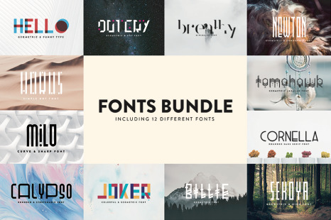 Fonts Bundle Vol.1