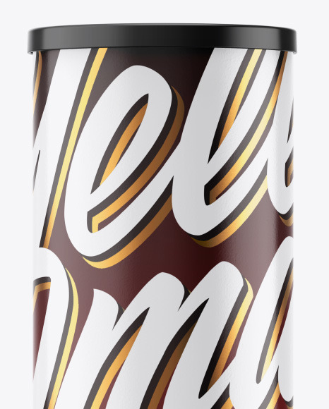 Glossy Tube w  Cap Mockup PSD #2