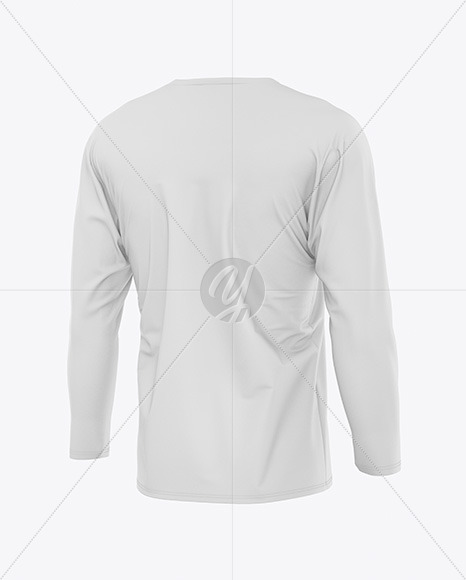 Download Men S Long Sleeve T Shirt Mockup In Apparel Mockups On Yellow Images Object Mockups