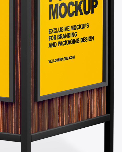 Download Poster Mock Up Street Yellowimages