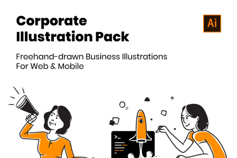 Corporate Illustration Pack-01