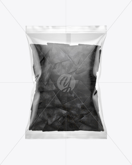 Download Bag With Black Nachos Mockup In Bag Sack Mockups On Yellow Images Object Mockups PSD Mockup Templates