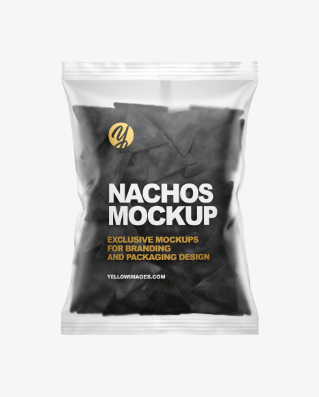 Download Matte Bag With Black Nachos Mockup In Bag Sack Mockups On Yellow Images Object Mockups PSD Mockup Templates