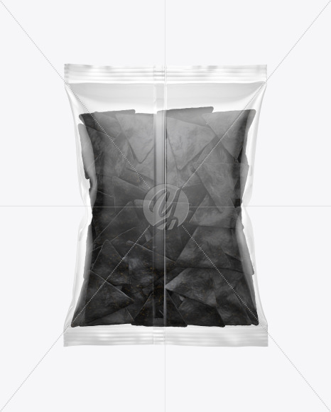 Download Bag With Black Nachos Mockup In Bag Sack Mockups On Yellow Images Object Mockups