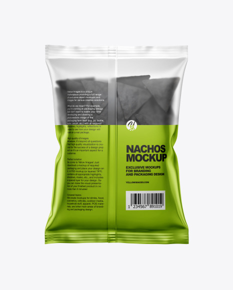 Download Matte Bag With Black Nachos Mockup In Bag Sack Mockups On Yellow Images Object Mockups PSD Mockup Templates