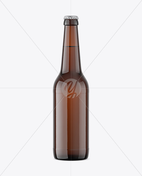 Download Amber Glass Beer Bottle Mockup Free Mockups